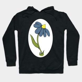 Daisy Whimsical Cartoon Illustration Happy Colours Hoodie